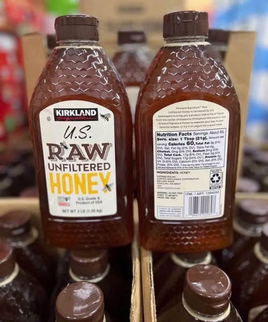 Mật ong hữu cơ raw Kirkland