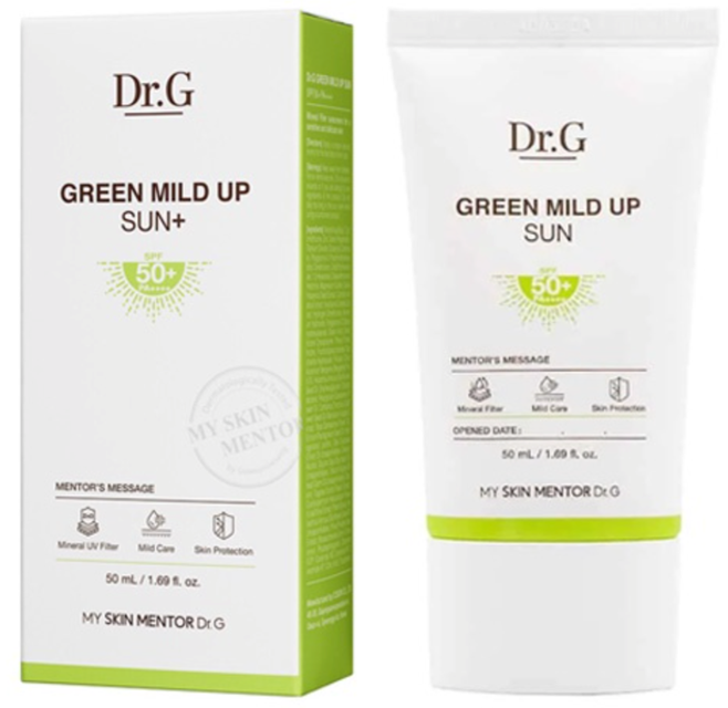 Kem Chống Nắng Vật L&yacute; Dr.G Green Mild Up Sun+ SPF50+