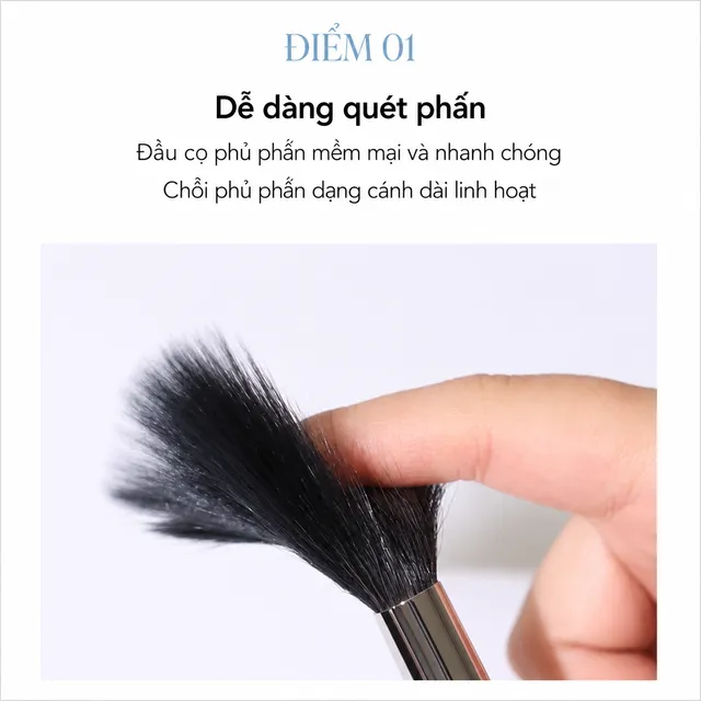 Cọ trang điểm Piccasso 125 Long Powder