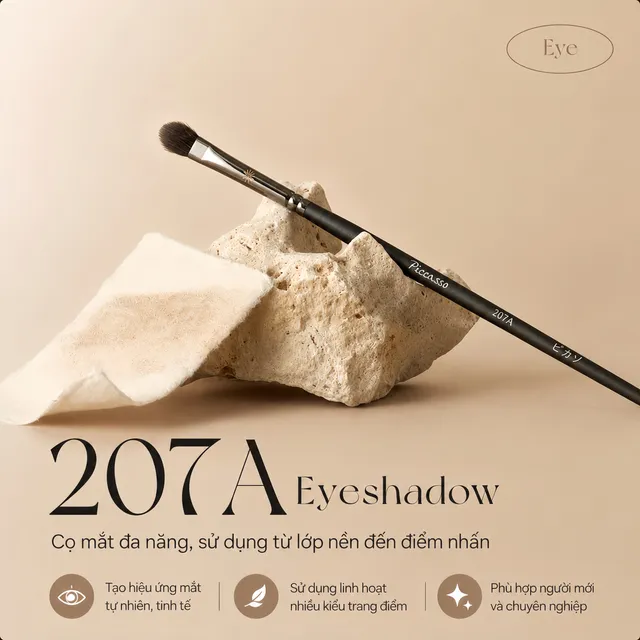 Cọ trang điểm Piccasso 207A Eyeshadow