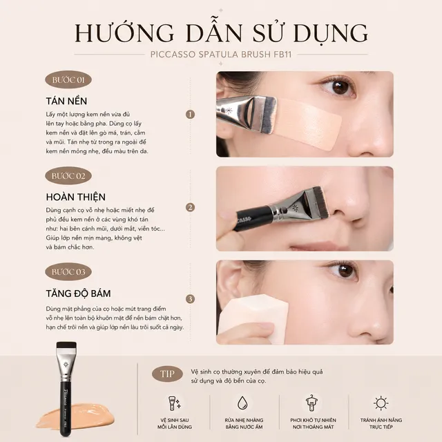 Chất liệu cọ Piccasso FB11