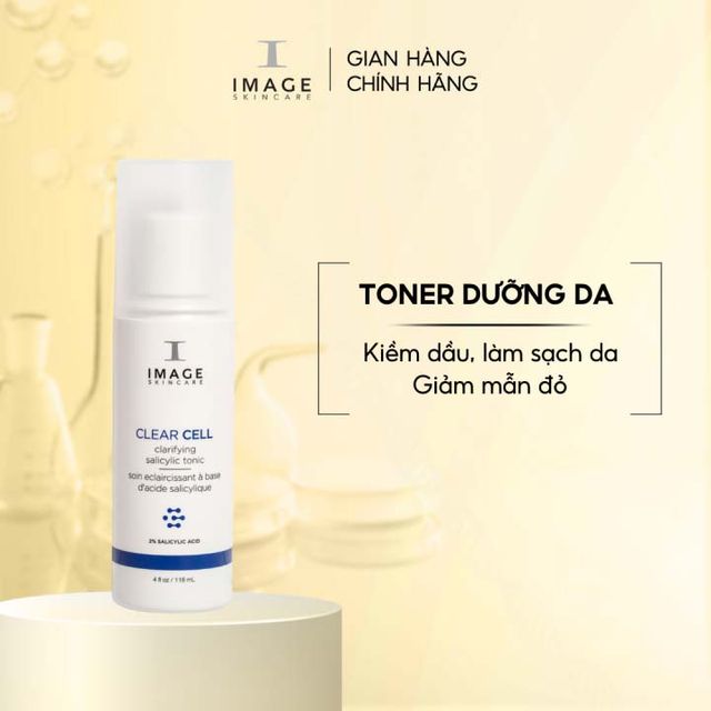 Toner c&acirc;n bằng da mụn Image Clear Cell Salicylic Clarifying Tonic
