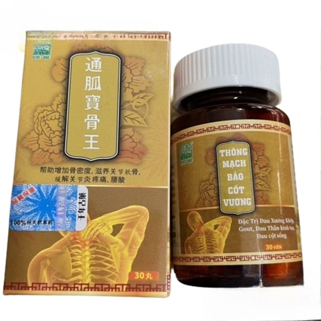 Vi&ecirc;n Uống Th&ocirc;ng Mạch Bảo Cốt Vương