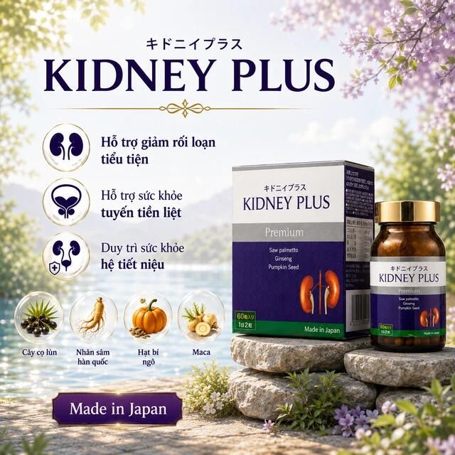 Vi&ecirc;n uống bổ thận Kidney Plus