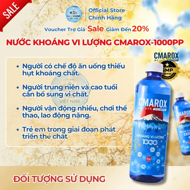KHO&Aacute;NG VI LƯỢNG 1000 PPM CMAROX