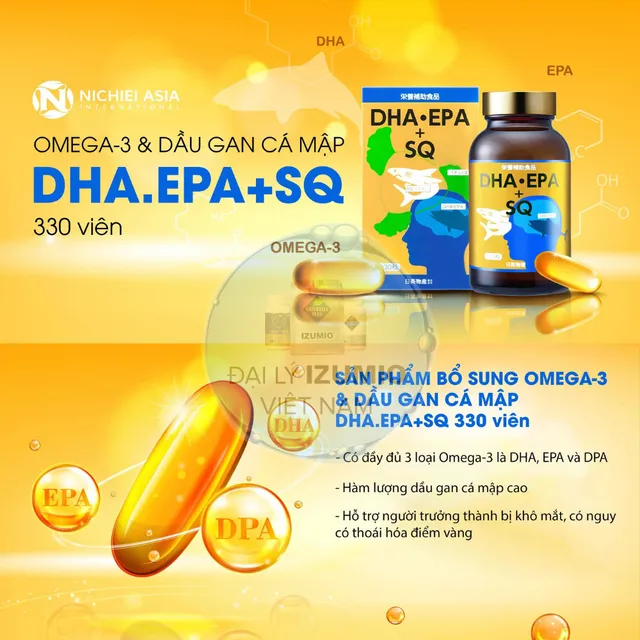 Sản phẩm bảo vệ sức khỏe DHA.EPA+SQ