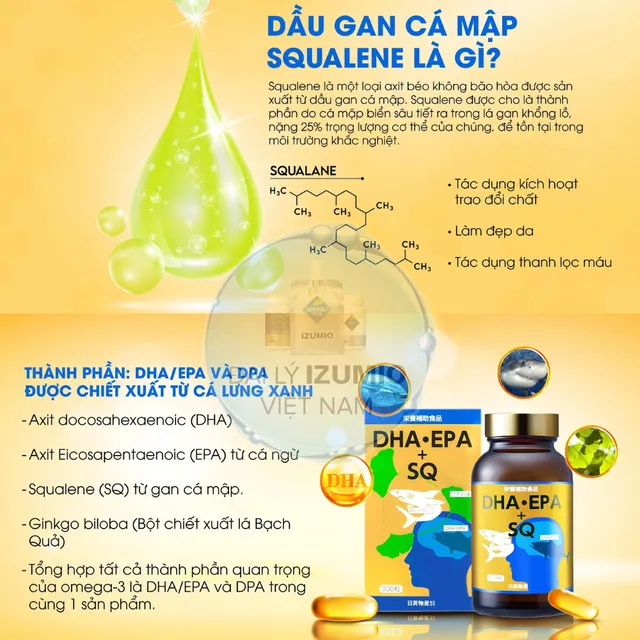 Chất lượng sản phẩm DHA.EPA+SQ