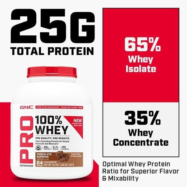 GNC Pro Performance 100% Whey