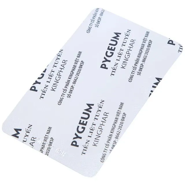 Vi&ecirc;n uống Pygeum Tiền Liệt Tuyến Kingphar 1