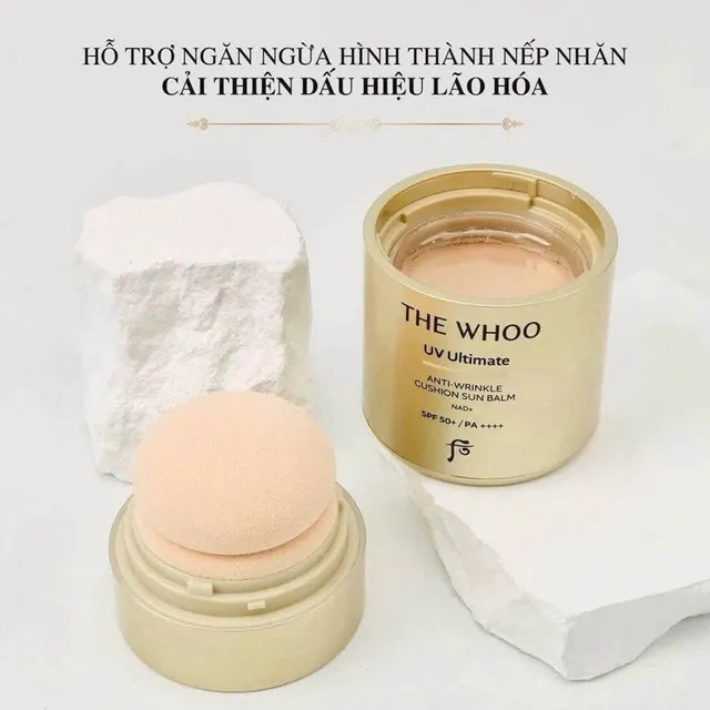 Set phấn tươi Whoo chống nắng 3