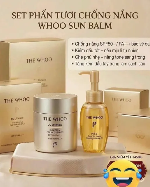 Hình ảnh sử dụng sản phẩm Whoo