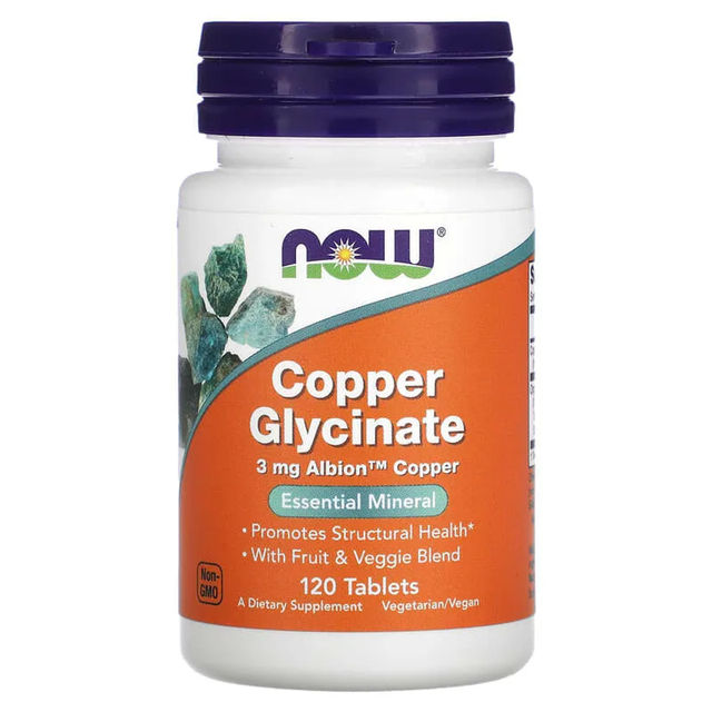 Vi&ecirc;n Uống Đồng Copper Bisglycinate NOW