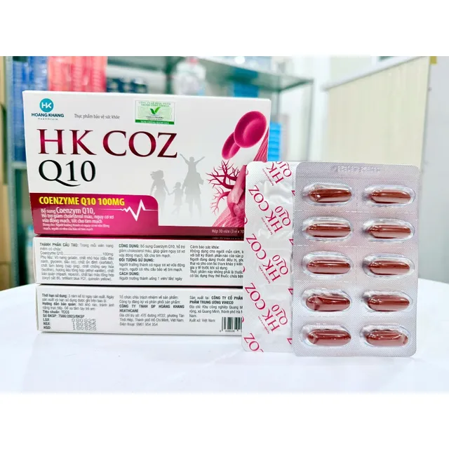 HK COZ Q10 - Hỗ trợ tim mạch