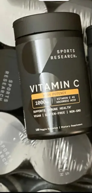 Vi&ecirc;n uống bổ sung Vitamin C Sports Research 1000mg