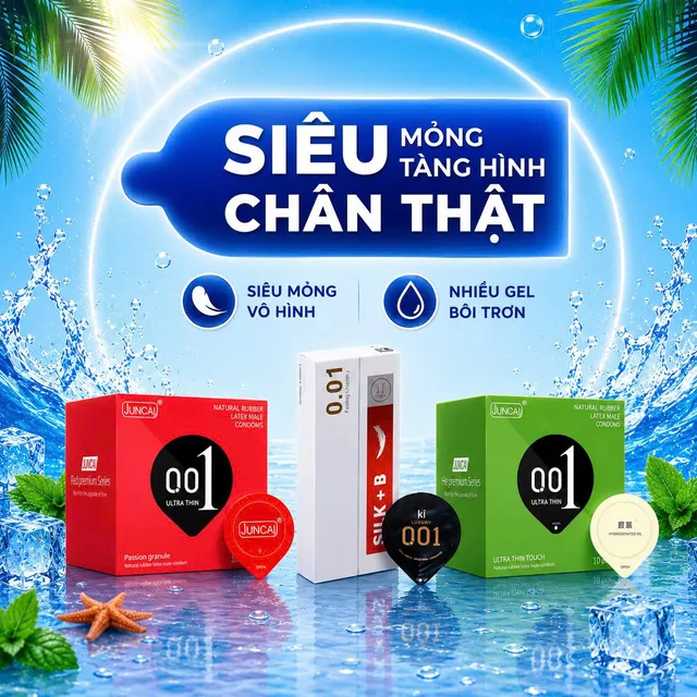 Trải nghiệm tốt với bao cao su Kimiko Plus