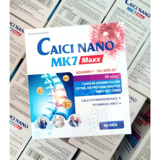 Vi&ecirc;n uống canxi cho sức khỏe xương
