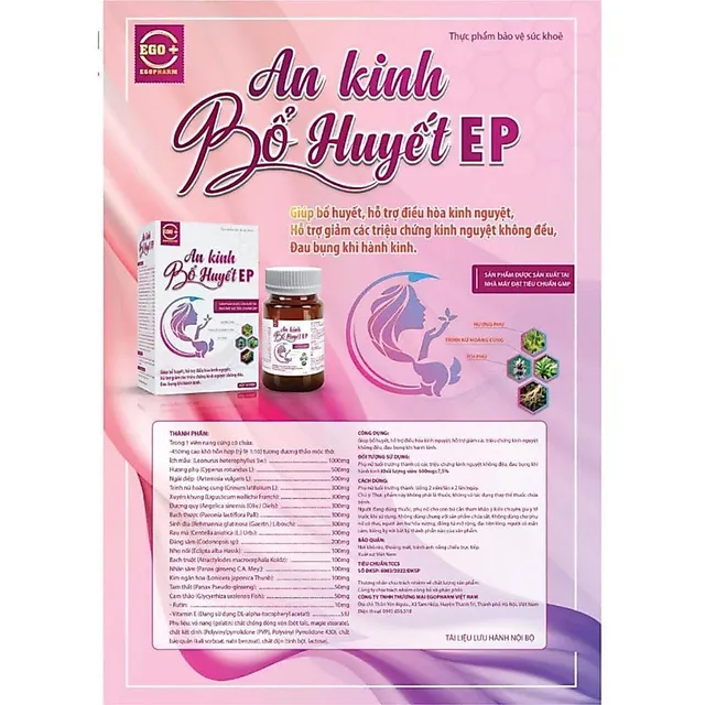 An Kinh Bổ Huyết EP 50 vi&ecirc;n