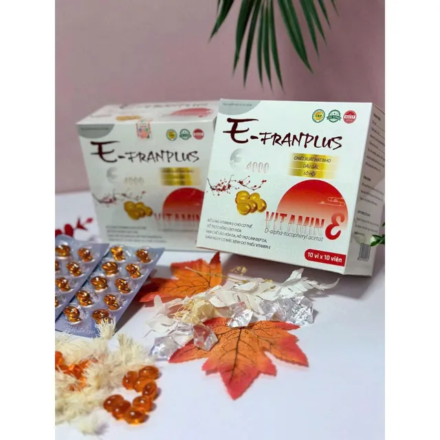 Vi&ecirc;n uống Vitamin E