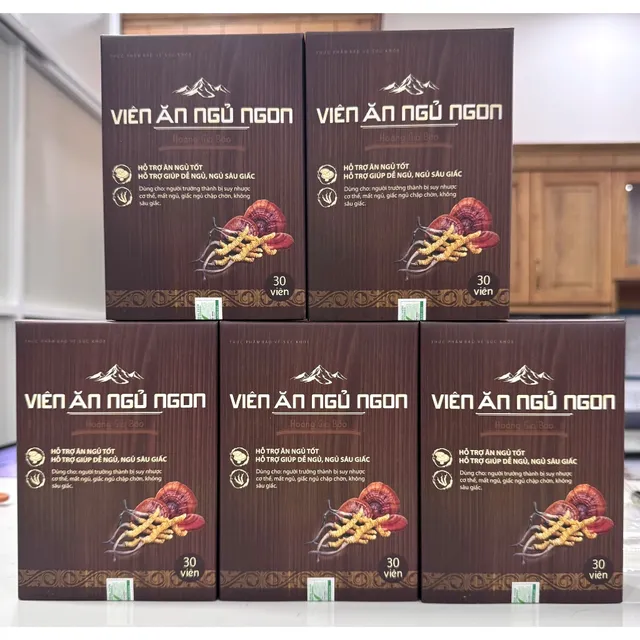 Vi&ecirc;n ăn ngủ ngon Ho&agrave;ng Gia Bảo - Hỗ trợ ăn ngủ tốt, ngủ s&acirc;u giấc