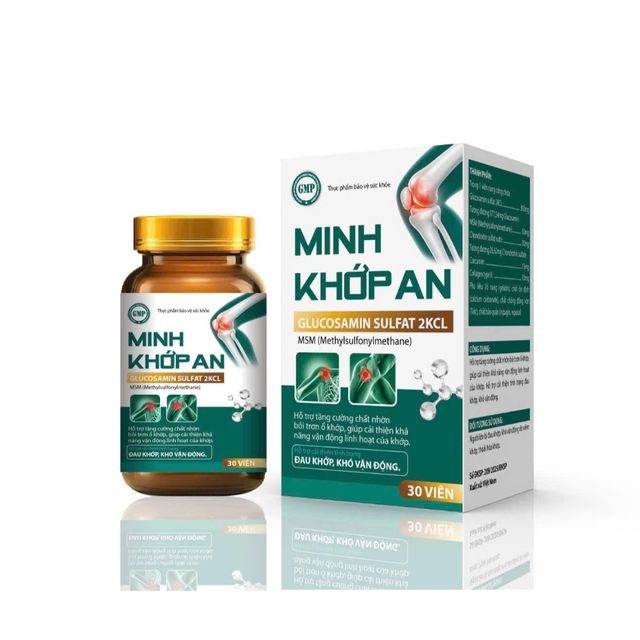 Th&agrave;nh phần Vi&ecirc;n uống xương khớp Minh Khớp An