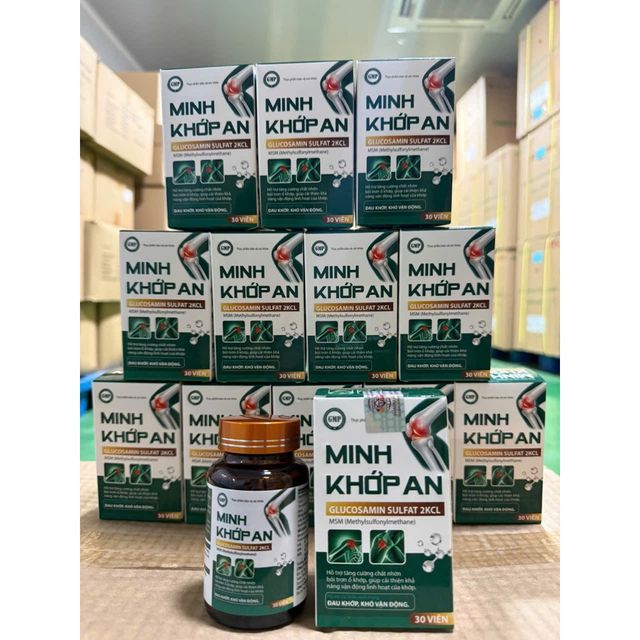 Hướng dẫn sử dụng Vi&ecirc;n uống xương khớp Minh Khớp An