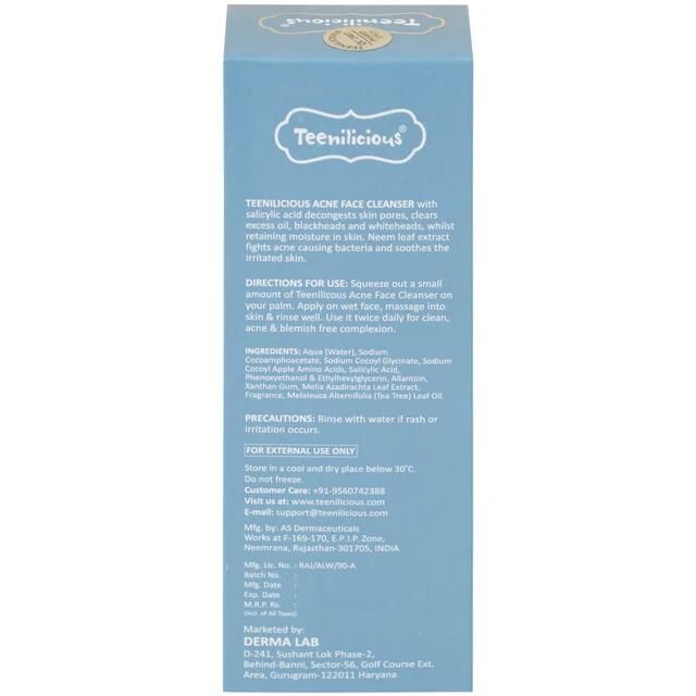 Gel rửa mặt Teenilicious 60g