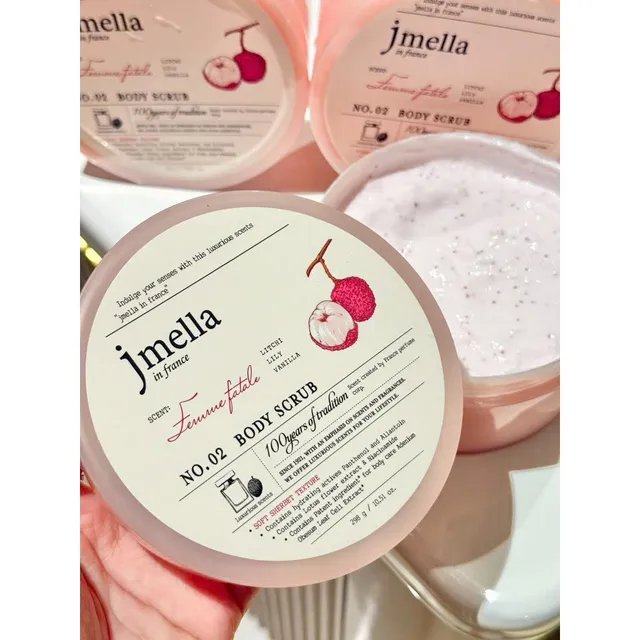 Tẩy da cngừng hẳn body Jmella Body Scrub No.02