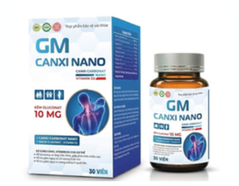 Vi&ecirc;n uống GM Canxi Nano