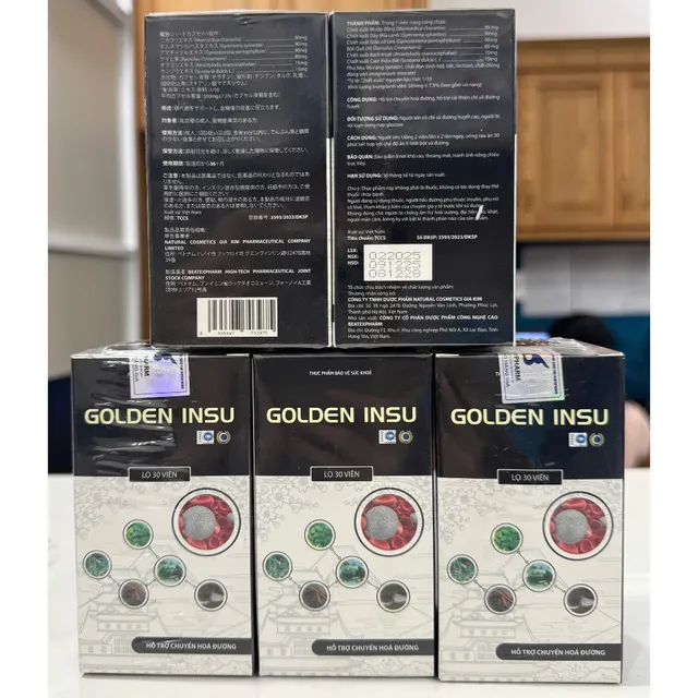 Vi&ecirc;n uống GOLDEN INSU DIACAREBEST