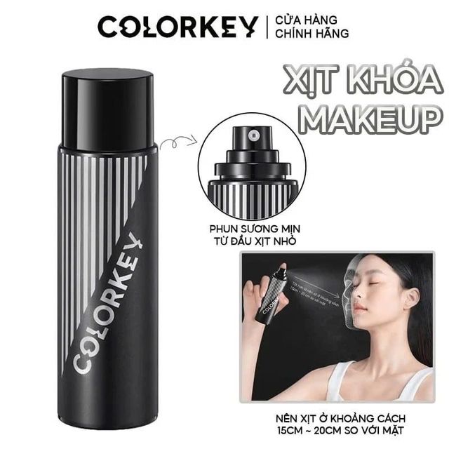 Xịt Kho&aacute; Makeup Colorkey Airy Soft Matte Setting Spray 100ml
