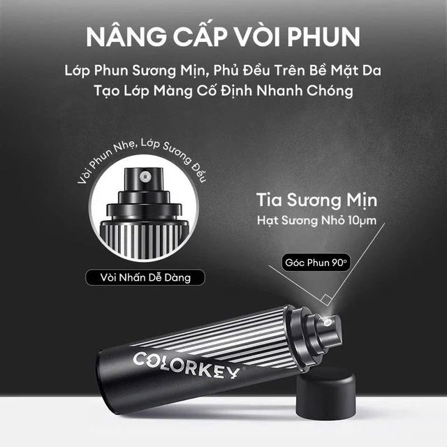 Xịt Kho&aacute; Makeup Colorkey Airy Soft Matte Setting Spray 100ml