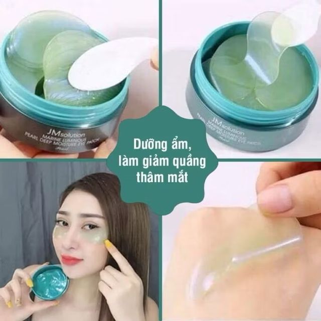 Mặt Nạ Đắp Mắt JMsolution Marine Luminous Pearl