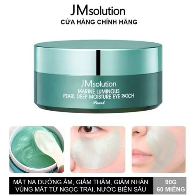 Mặt Nạ Đắp Mắt JMsolution Marine Luminous Pearl