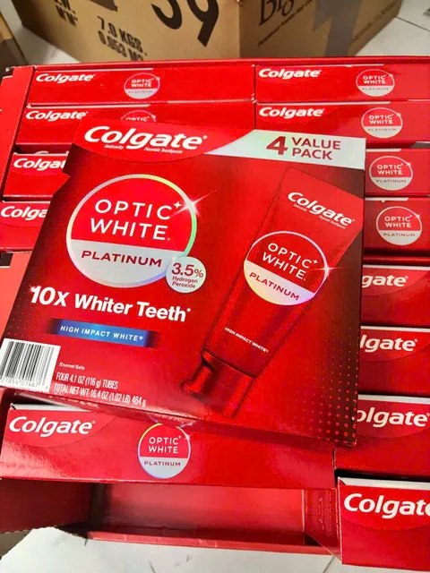 Colgate Optic White Platinum Teeth Whitening Toothpaste