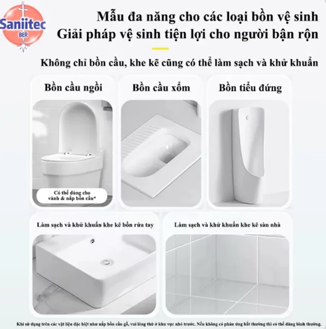 Bọt Vệ Sinh Bồn Cầu Đem Lại Sự Sạch Sẽ