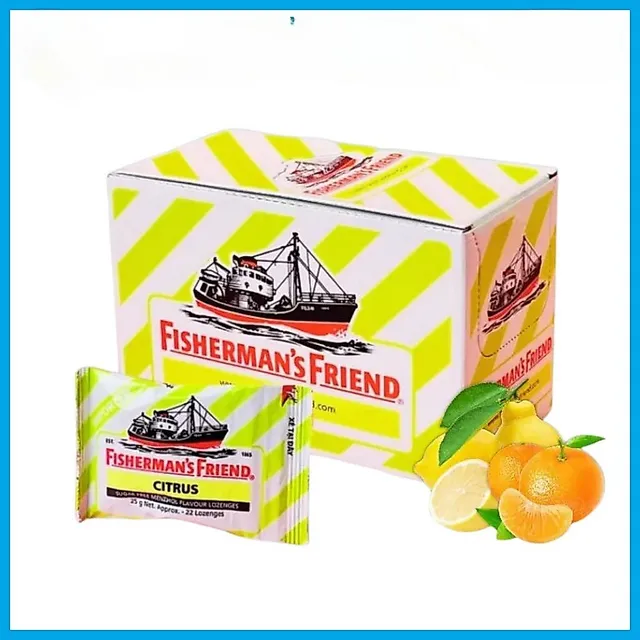Kẹo Fisherman's Friend Citrus vị cam chanh