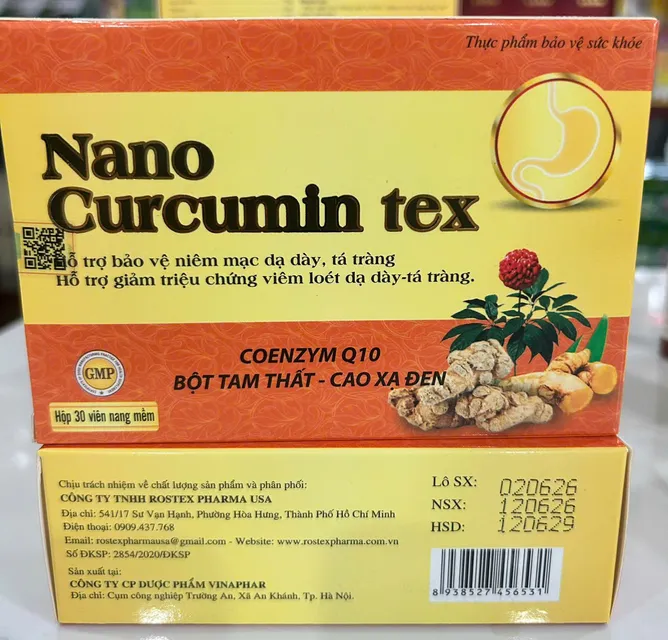 TPBVSK NGHỆ NANO CURCUMIN
