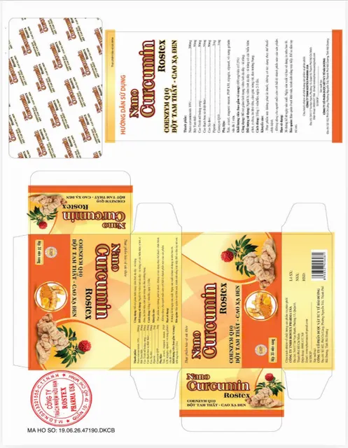 TPBVSK NGHỆ NANO CURCUMIN