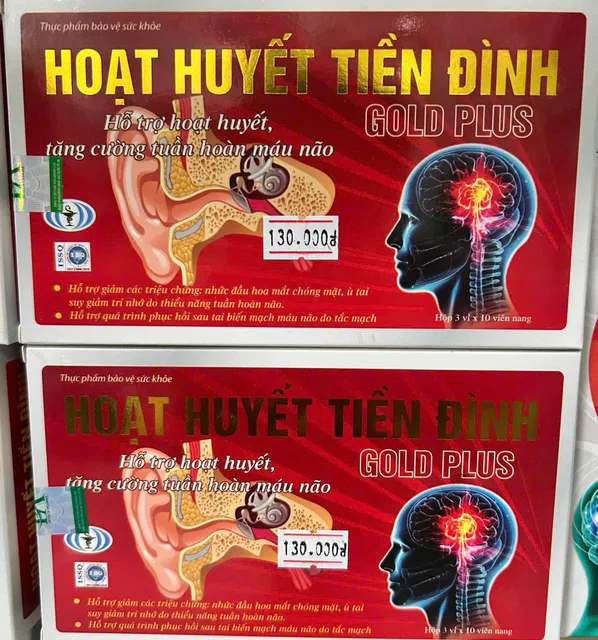 Hỗ trợ hoạt huyết tăng cường lưu th&ocirc;ng m&aacute;u n&atilde;o