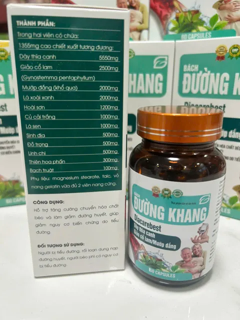 Đối tượng sử dụng TPBVSK B&Aacute;CH ĐƯỜNG KHANG DIACAREBEST
