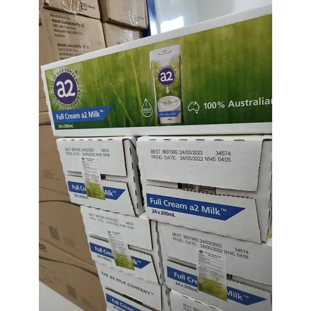 Th&ugrave;ng 24 Hộp Sữa Tươi A2 Full Cream 200ml