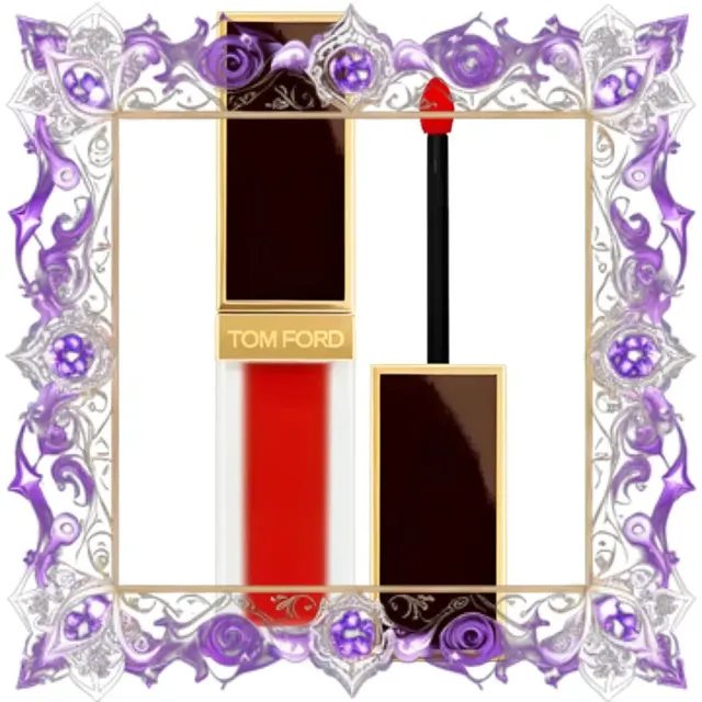 Son Kem Tom Ford TF Liquid Lip Luxe Matte 129 Carnal Red