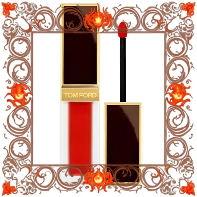 Son Kem Tom Ford Liquid Lip Luxe Matte M&agrave;u 129 Carnal Red