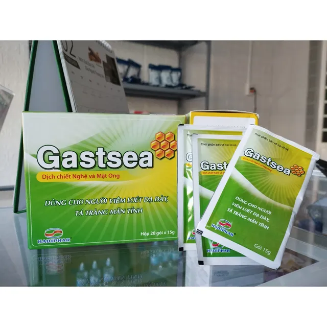 G&oacute;i uống mật ong nghệ hỗ trợ dạ d&agrave;y Gastsea