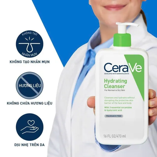 Th&agrave;nh phần Sữa Rửa Mặt Cerave