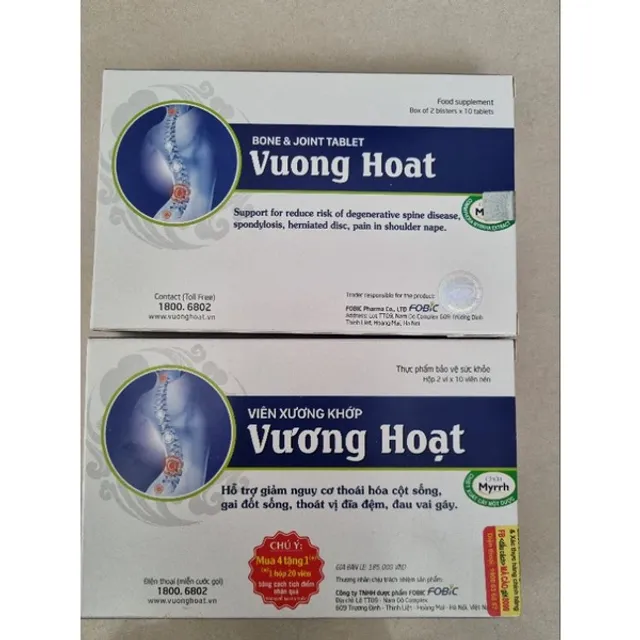 Vi&ecirc;n Uống Xương Khớp Vương Hoạt 2
