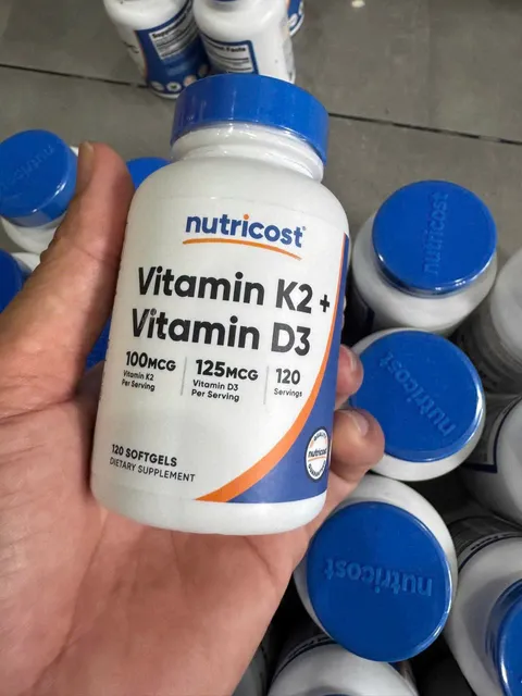 Nutricost Vitamin K2 + D3
