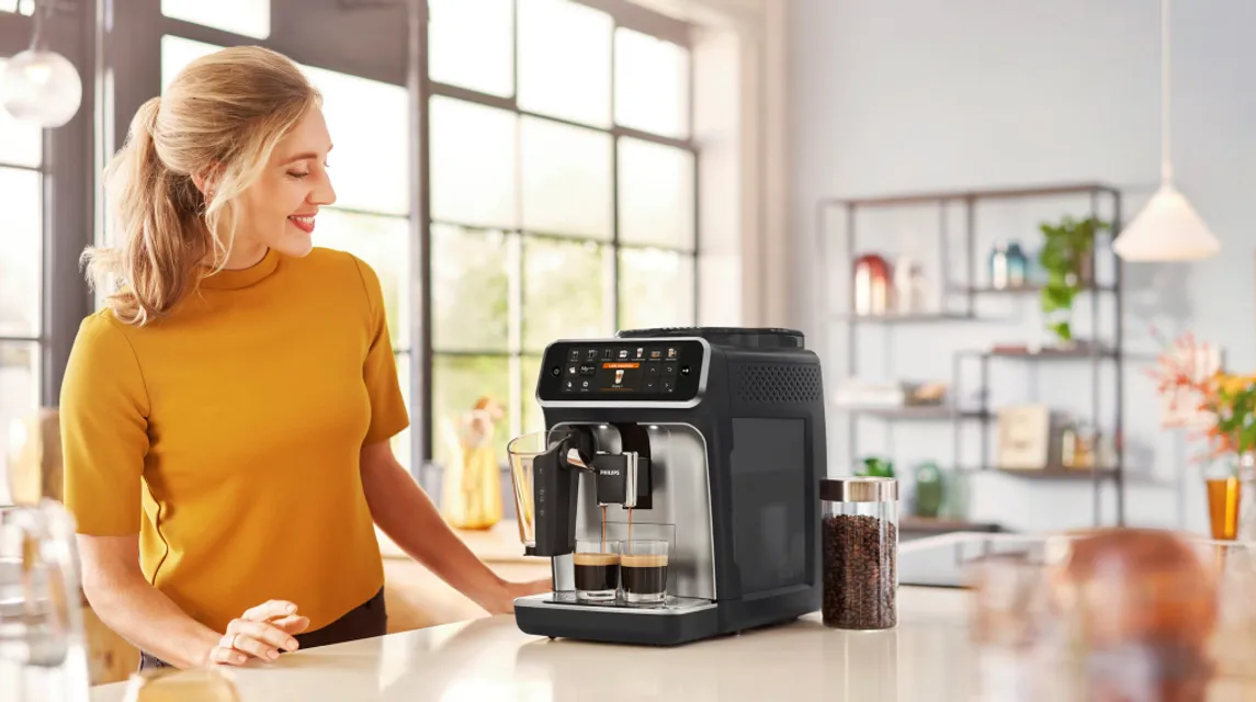 M&aacute;y pha cafe tự động Philips EP5447/90 Serie 5400