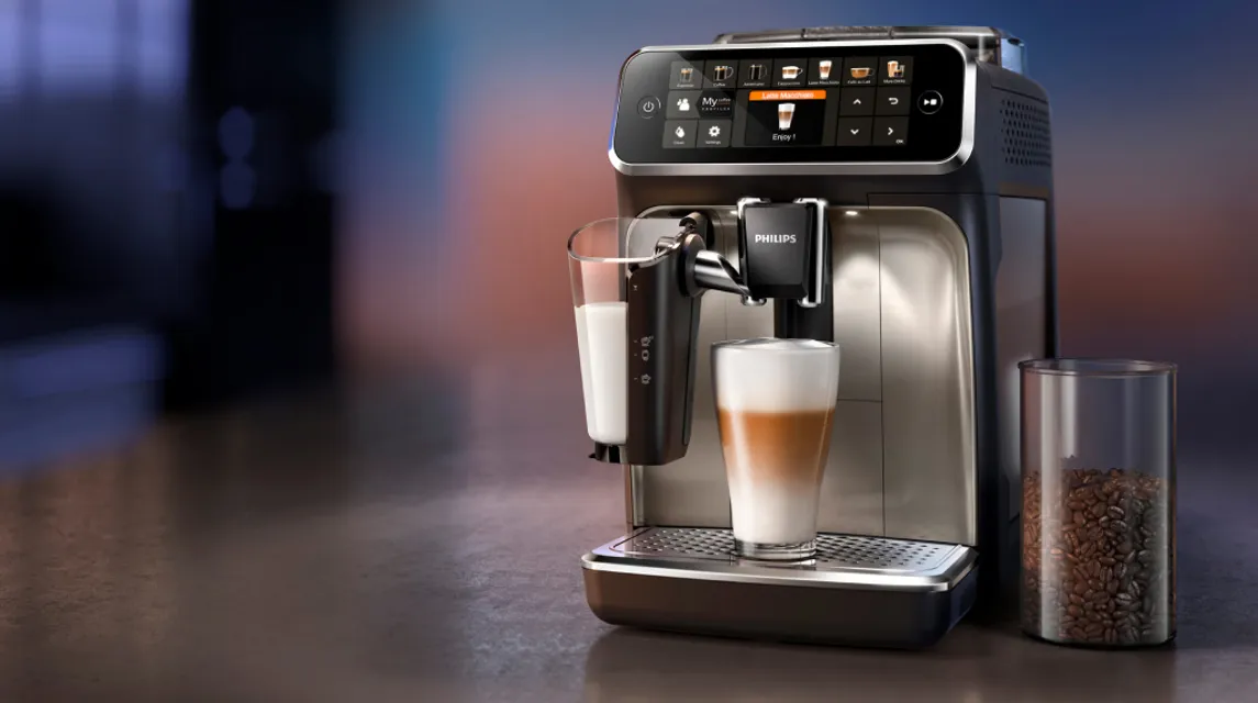 M&aacute;y pha cafe tự động Philips EP5447/90 Serie 5400