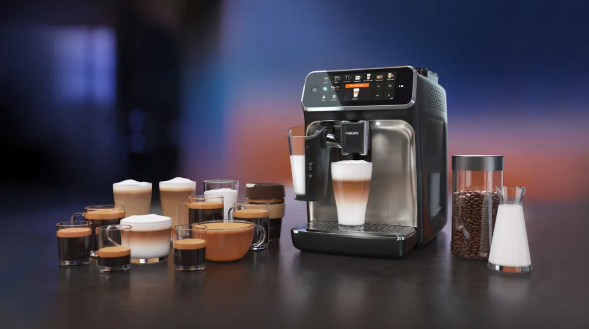 M&aacute;y pha cafe tự động Philips EP5447/90 Serie 5400